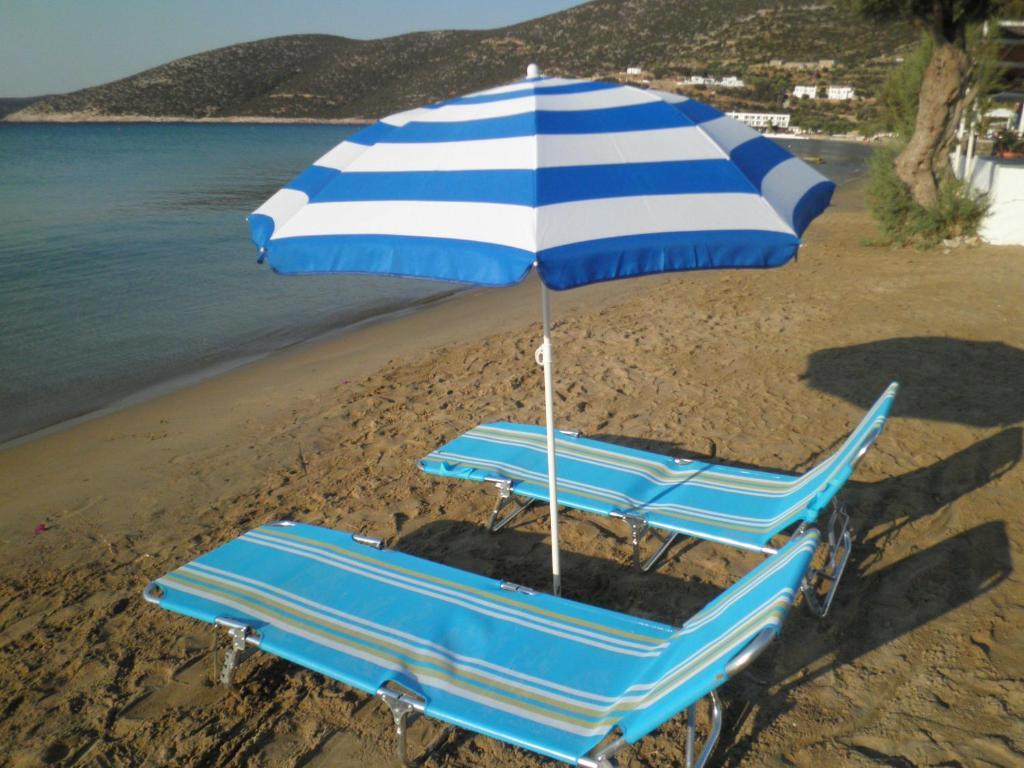 Pension Moschoula Platis Gialos  Szoba fotó