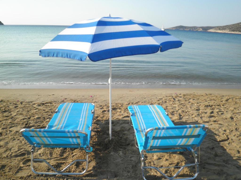 Pension Moschoula Platis Gialos  Szoba fotó